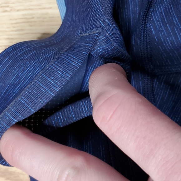 OV TechSweat Tri-Color Leggings Blue XL - Picture 9 of 13